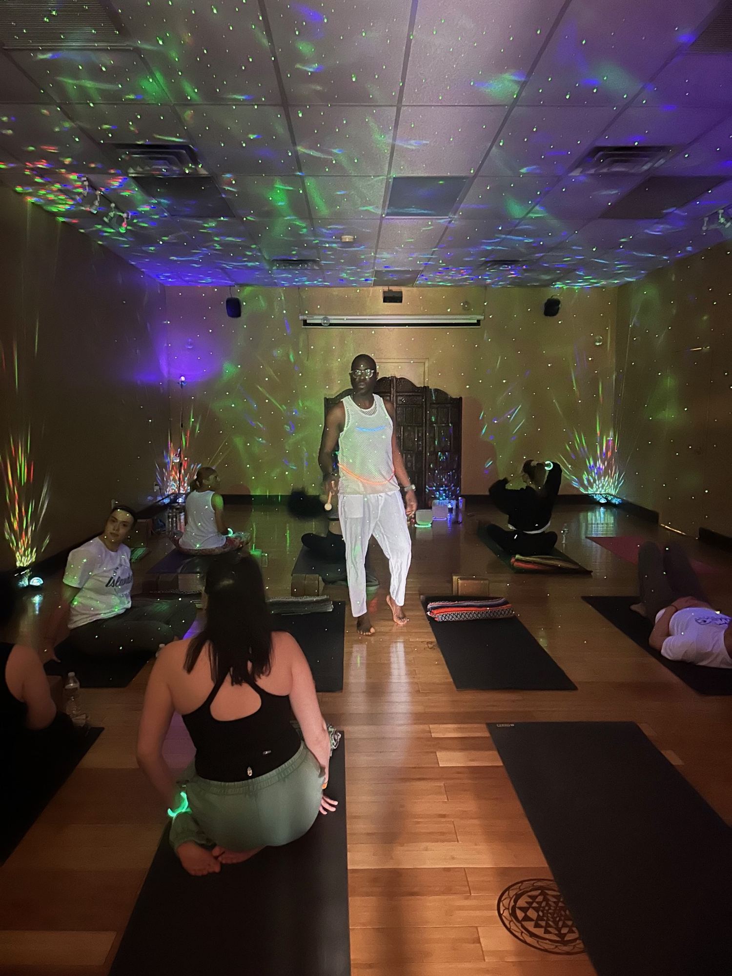 Cosmic workshop with star projection