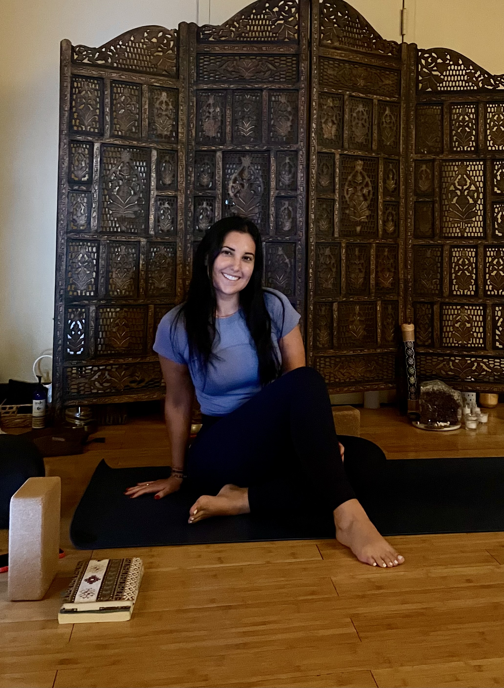Nicole Aydinoglo, yoga teacher at Revolution Yoga