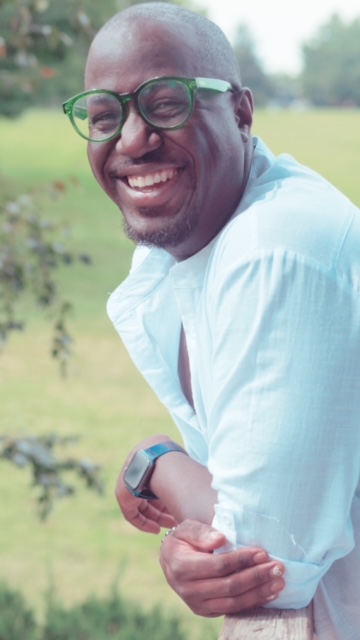 Rahmon Habeeb smiling outdoors